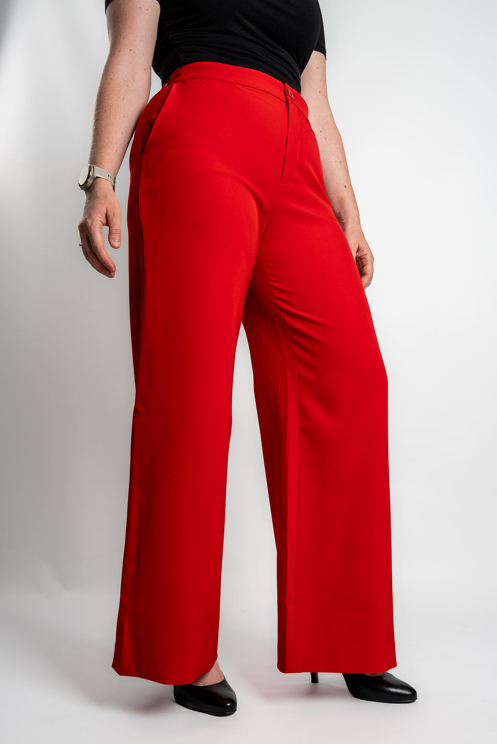 Pantalon Tailleur Ajustable