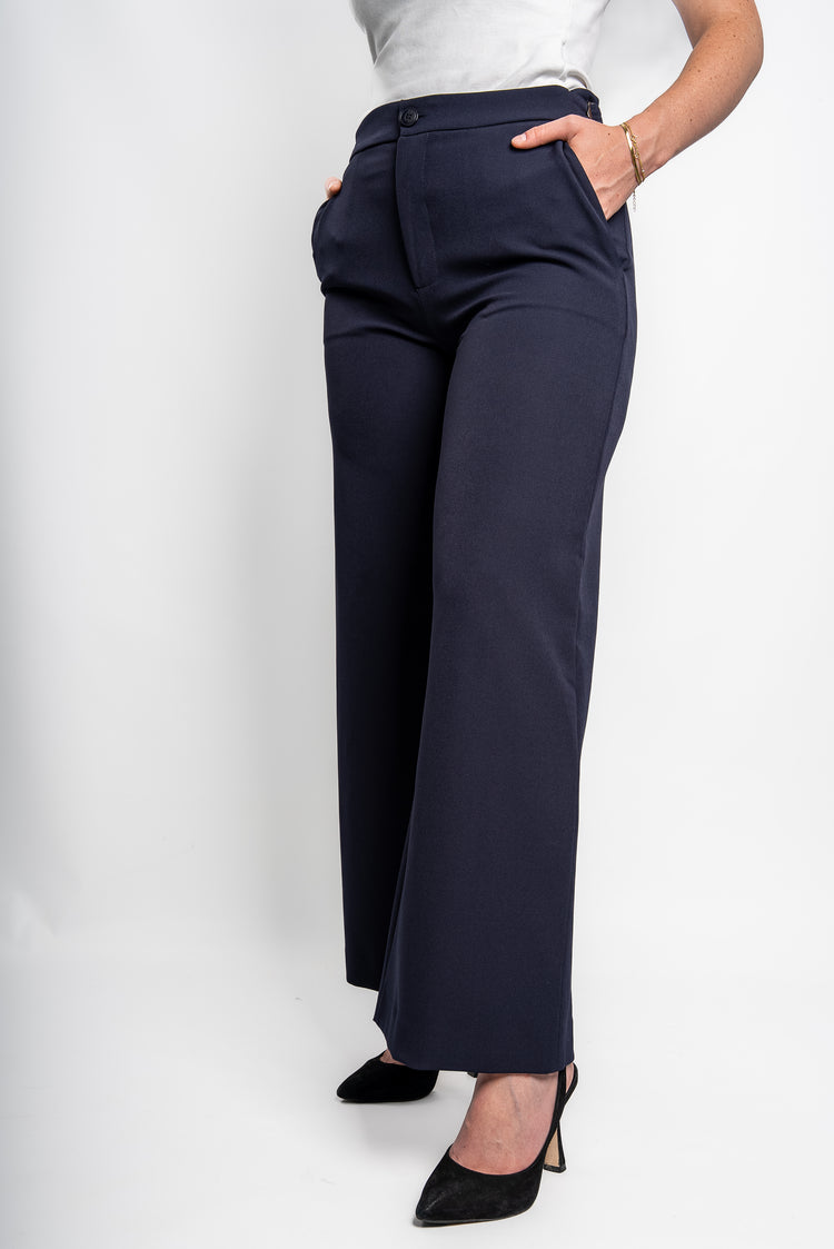 Pantalon Tailleur Ajustable